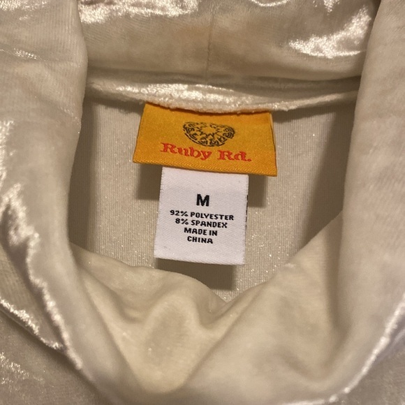 Ruby Rd. Turtle‎ Neck Top - Picture 4 of 6